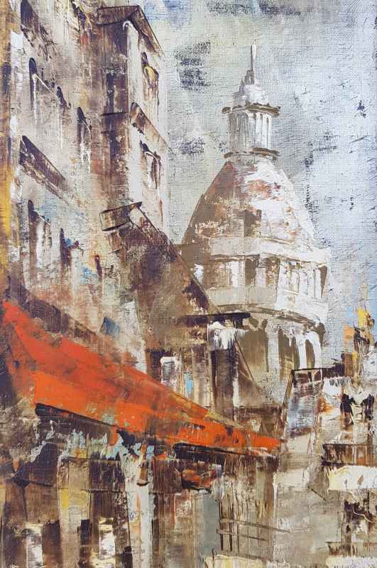 Картина с маслени бои на платно от Datch painter,  20th century,  внос от Нидерландия 2
