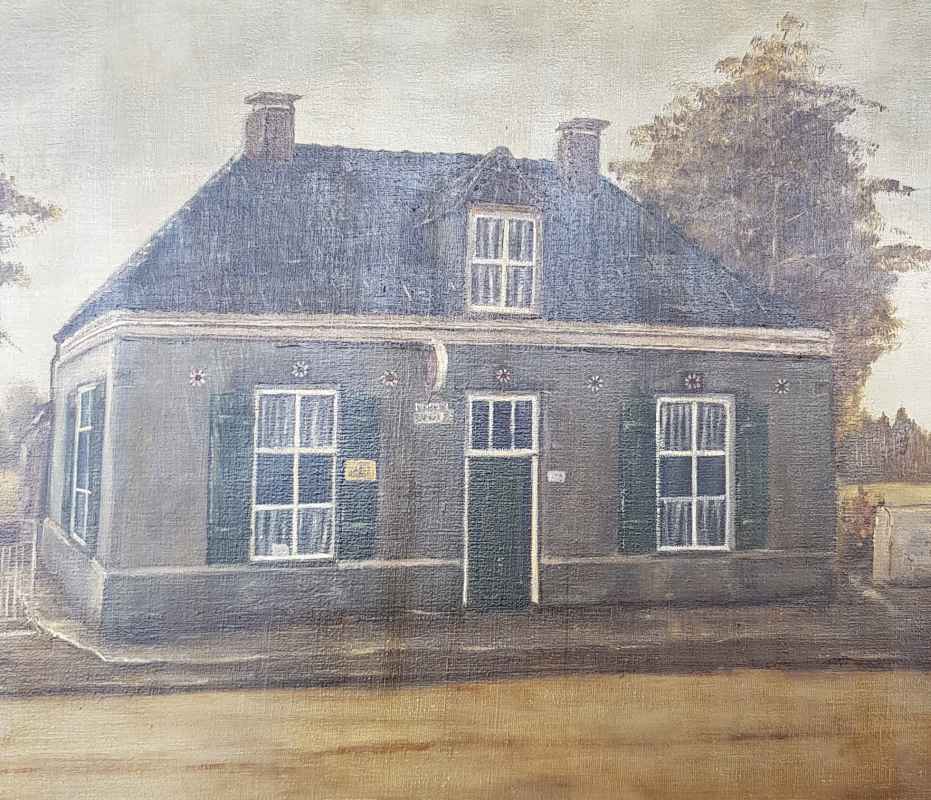 Картина с маслени бои на платно от Jan v.Tilburg, 1984, Нидерландия 2