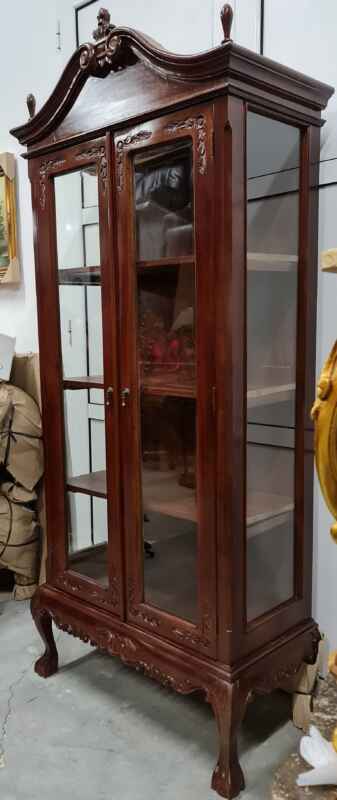 Нова витрина от махагоново дърво внос от Индонезия. 4