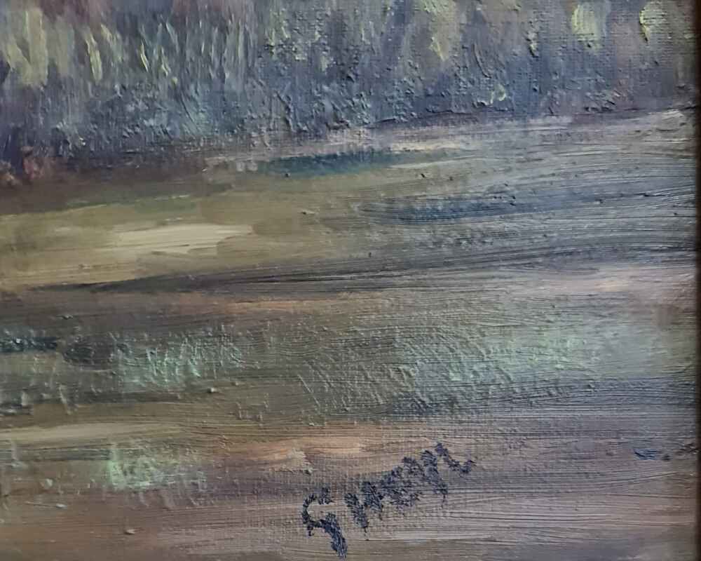 Картина с маслени бои на платно от от Datch painter,  20th century внос от Нидерландия. 2
